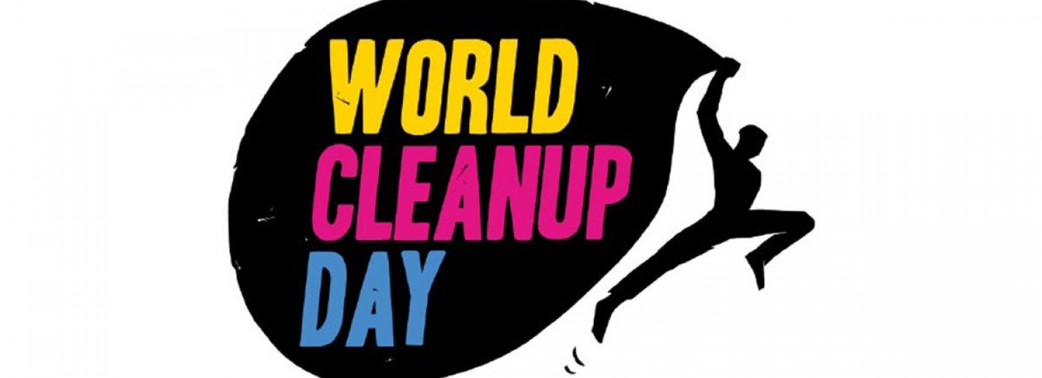 Ramassage de déchets pour le World Clean Up Day 2024