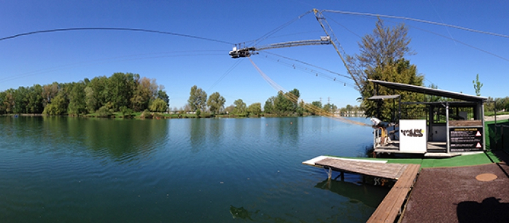 Pic nic, pétanque et wakebaord