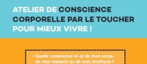 Atelier de conscience par le toucher, pour mieux vivre!