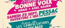 Anaïs, Axel Bauer ou Jazzy Bazz au parc Razon de Pessac