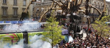 Le gardien du temple dans toulouse : Machines géantes mécaniques dans les rues