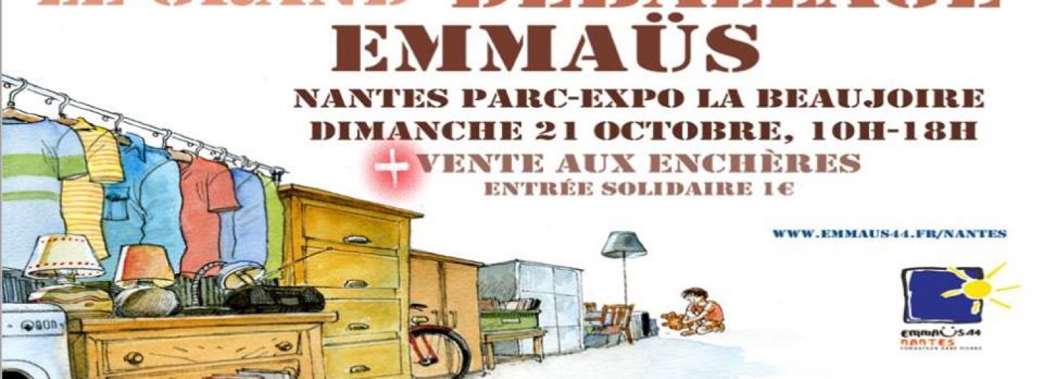 Le grand Déballage Emmaus Nantes