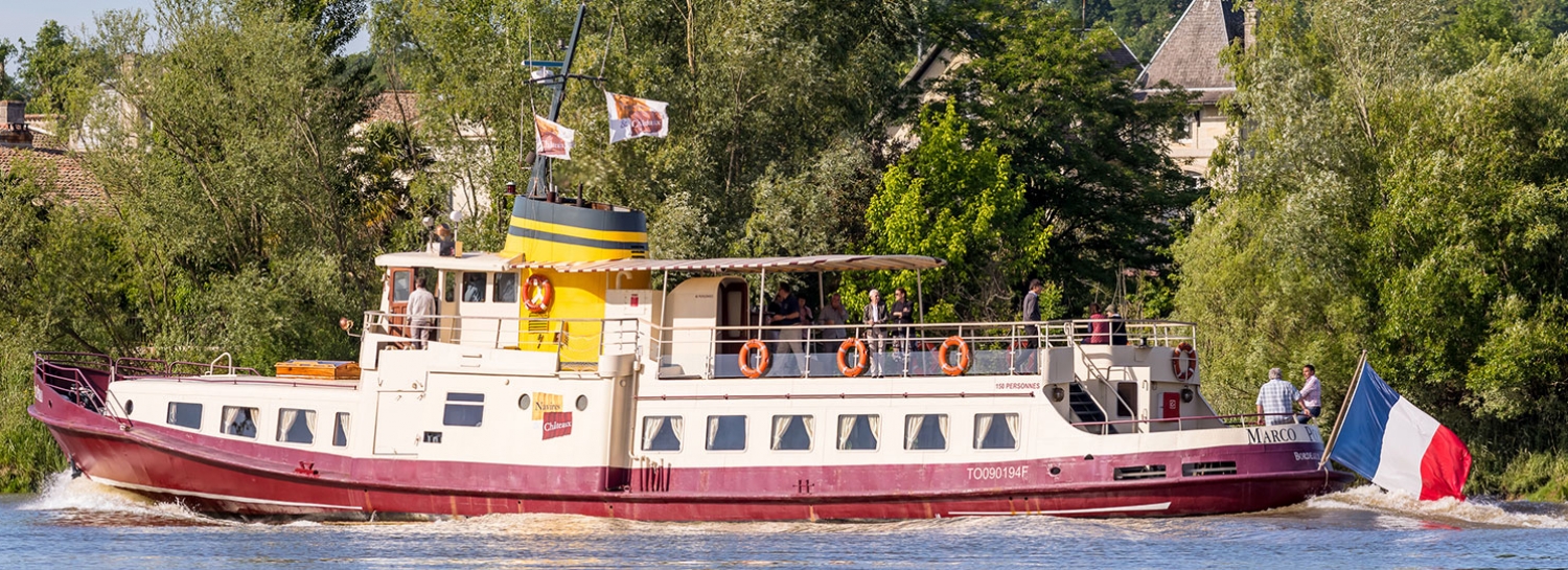 Balade Tea Time sur la Garonne sur le bateau Marco Polo