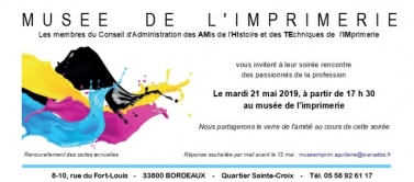 Soirée rencontre au musée de l'imprimerie