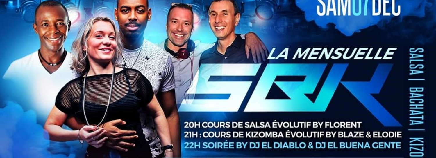 Salsa bachata kizomba cours et soirée 10€ muret