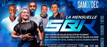 Salsa bachata kizomba cours et soirée 10€ muret