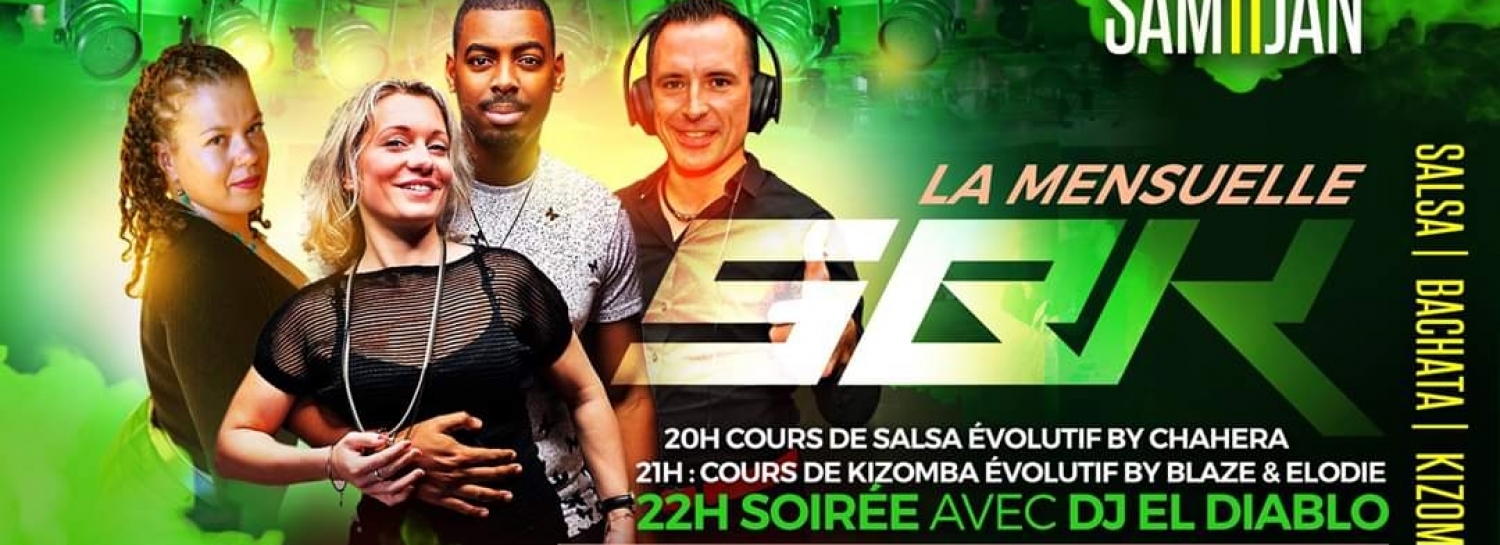 Salsa bachata kizomba cours et soirée 10€ muret