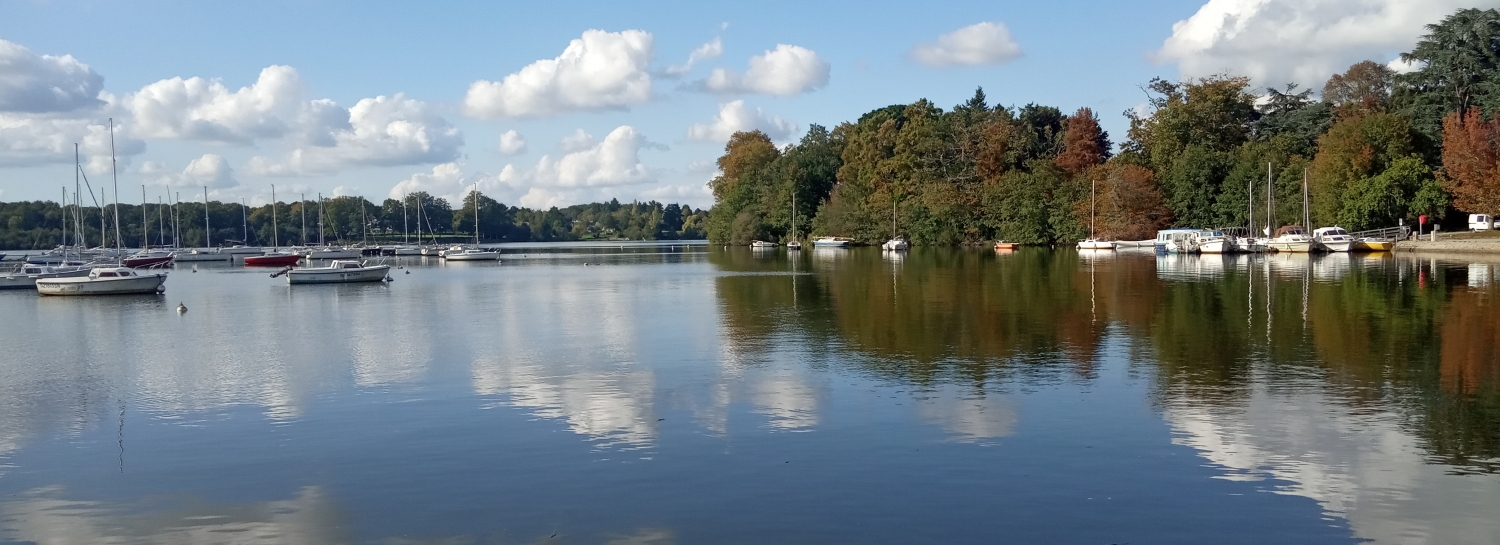 Marche tonique de  12  kms  le long de L Erdre 