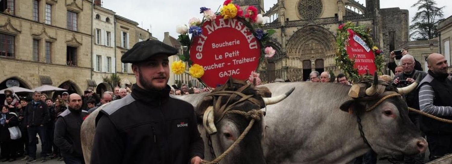 Fête Boeufs Gras moto zoto Bazas